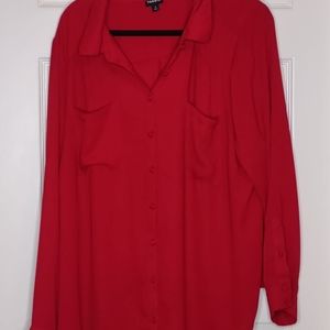 Torrid button up blouse